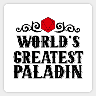 World's Greatest | PALADIN Sticker